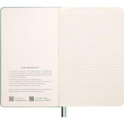 Notes MOLESKINE Snake 2025, L, synt. skóra węża, w linie, 13x21 cm, w pudełku, zielony
