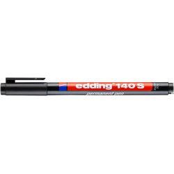 Edding Foliopis 0,3 mm czarny marker OHP z okrągłą końcówką do folii prezentacyjnych