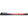 Edding Foliopis 0,3 mm czarny marker OHP z okrągłą końcówką do folii prezentacyjnych