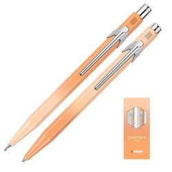 Zestaw długopis 849 i ołówek 844 CARAN D'ACHE Sunset Sky, w etui, pomarańczowy