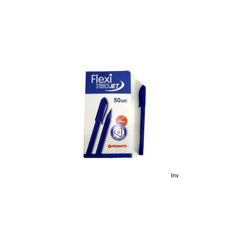Długopis Penmate FLEXI TRIO JET niebieski TT7530