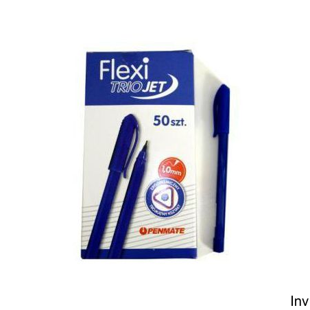Długopis Penmate FLEXI TRIO JET niebieski TT7530