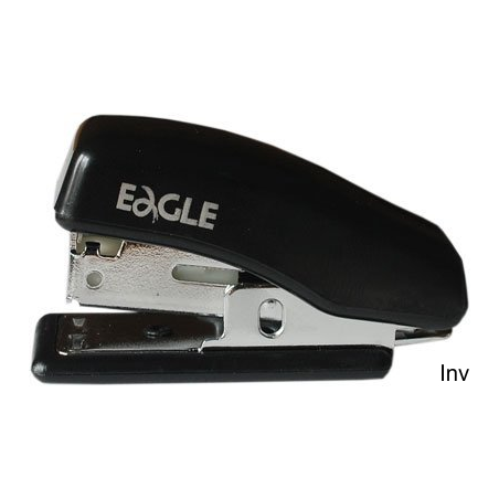 Zszywacz Eagle 868 czarny, metalowy, do 10 kartek, z rozszywaczem, głębokość zszywania 19 mm