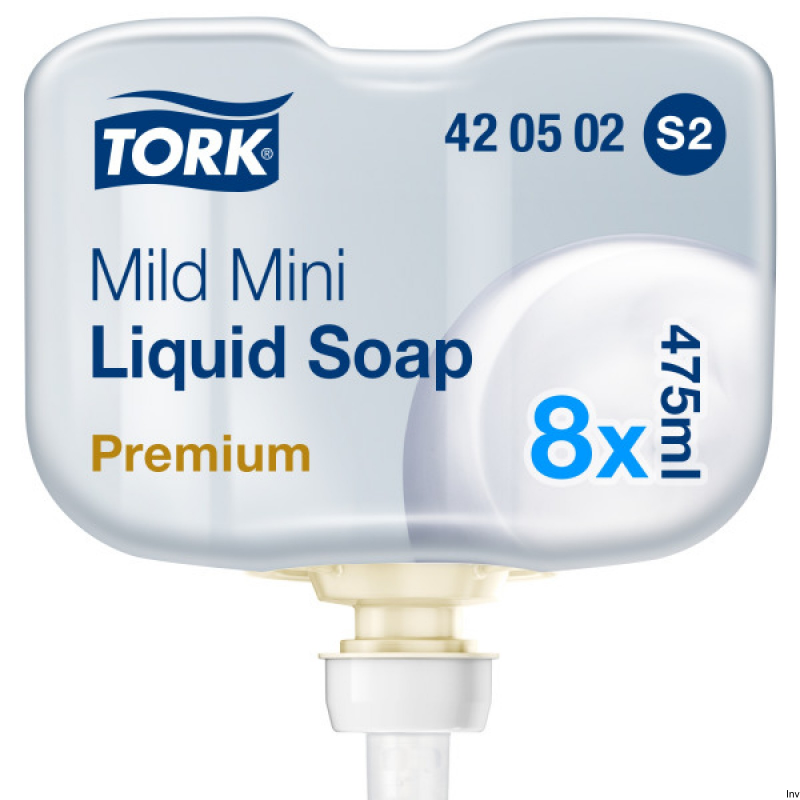 Mydło w płynie Tork mini Premium delikatne 475 ml kremowe