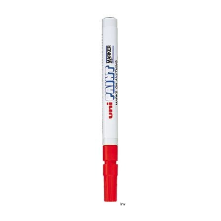 Marker olejowy UNI PX-21 czerwony 0,8-1,2 mm do wszystkich powierzchni