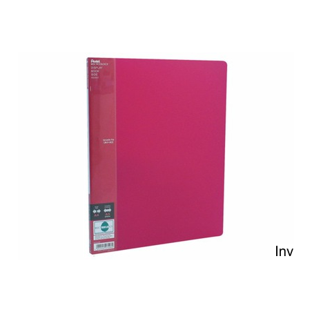 Album ofertowy Pentel WING, 40 kieszeni, czerwony, DCF444-B