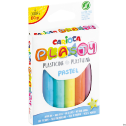 Plastelina pastelowa 100g 6...