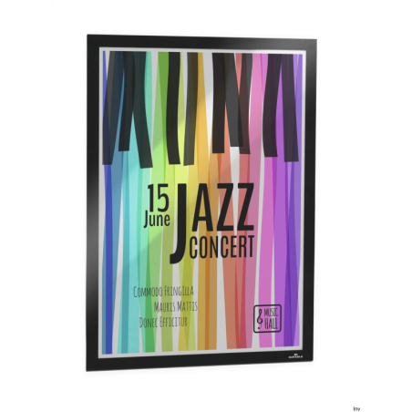 Ramka informacyjna DURAFRAME POSTER A2 czarna 1 sztuka Durable