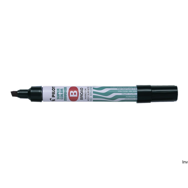 Marker permanentny Pilot SCA-B czarny, 2-4,5 mm, wodoodporny, aluminiowa obudowa, możliwość uzupełnienia tuszu
