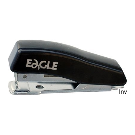 Zszywacz metalowy Eagle 1011A czarny, zszywa do 8 kartek, z wyciągaczem zszywek, głębokość zszywania 34 mm