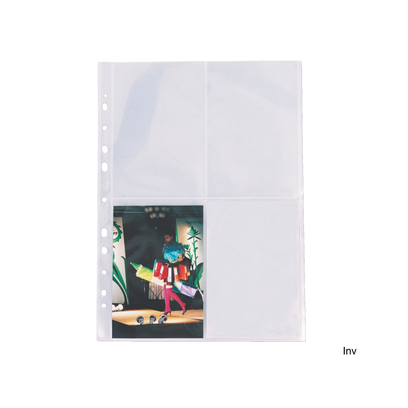 Koszulki na zdjęcia 10x15cm ESSELTE pionowe (10szt) 78001 - 1