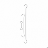 Haki podwójne 150mm ocynkowane VKF 24.0009.3 do paneli prezentacyjnych