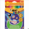 Kredki ołówkowe BIC Kids Evolution ECOlutions 14 sztuk z materiałów z odzysku, nietoksyczne, odporne na złamania