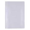 PAKIET Skoroszyt OFFICE PRODUCTS, PP, A4, miękki, 100/170mikr., biały