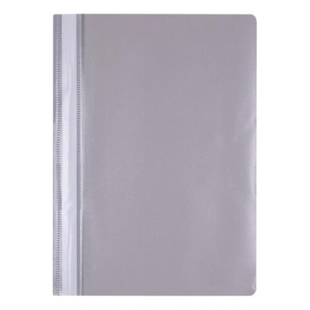 PAKIET Skoroszyt OFFICE PRODUCTS, PP, A4, miękki, 100/170mikr., szary