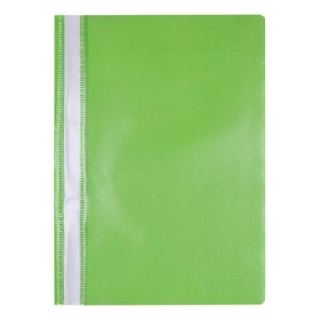 PAKIET Skoroszyt OFFICE PRODUCTS, PP, A4, miękki, 100/170mikr., jasnozielony