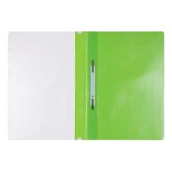 PAKIET Skoroszyt OFFICE PRODUCTS, PP, A4, miękki, 100/170mikr., jasnozielony