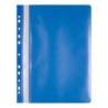 PAKIET Skoroszyt OFFICE PRODUCTS, PP, A4, miękki, 100/170mikr., wpinany, niebieski