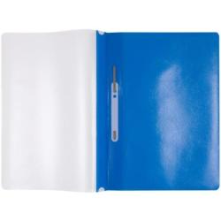 PAKIET Skoroszyt OFFICE PRODUCTS, PP, A4, miękki, 100/170mikr., wpinany, niebieski