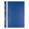 PAKIET Skoroszyt OFFICE PRODUCTS, PP, A4, miękki, 100/170mikr., wpinany, granatowy