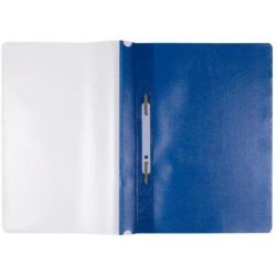 PAKIET Skoroszyt OFFICE PRODUCTS, PP, A4, miękki, 100/170mikr., wpinany, granatowy