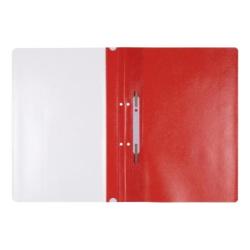 PAKIET Skoroszyt OFFICE PRODUCTS, PP, A4, 2 otwory, 100/170mikr., wpinany, czerwony