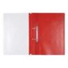 PAKIET Skoroszyt OFFICE PRODUCTS, PP, A4, 2 otwory, 100/170mikr., wpinany, czerwony