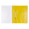 PAKIET Skoroszyt OFFICE PRODUCTS, PP, A4, 2 otwory, 100/170mikr., wpinany, żółty