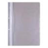 PAKIET Skoroszyt OFFICE PRODUCTS, PP, A4, 2 otwory, 100/170mikr., wpinany, szary
