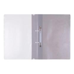 PAKIET Skoroszyt OFFICE PRODUCTS, PP, A4, 2 otwory, 100/170mikr., wpinany, szary
