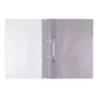 PAKIET Skoroszyt OFFICE PRODUCTS, PP, A4, 2 otwory, 100/170mikr., wpinany, szary