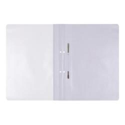 PAKIET Skoroszyt OFFICE PRODUCTS, PP, A4, 2 otwory, 100/170mikr., wpinany, biały