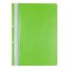 PAKIET Skoroszyt OFFICE PRODUCTS, PP, A4, 2 otwory, 100/170mikr., wpinany, jasnozielony
