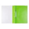 PAKIET Skoroszyt OFFICE PRODUCTS, PP, A4, 2 otwory, 100/170mikr., wpinany, jasnozielony