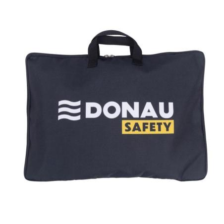 Prezenter sprzedaży DONAU SAFETY, z wyposażeniem, czarny