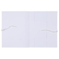 PAKIET Teczka archiwizacyjna wiązana OFFICE PRODUCTS Budget Pro, 50mm, karton, biała wewn., A4, 250gsm, 3-skrz., biała