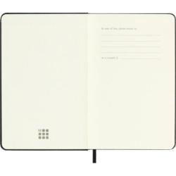 Szkicownik MOLESKINE P (9x14 cm), twarda oprawa, 80 stron, czarny