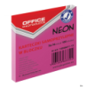 Biella Bloczek samoprzylepny 76x76 mm 100 sztuk różowy neon 70 gsm