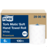 Ręcznik w roli Tork Matic H1 biały 2 warstwy 100m 6 rolek celuloza Premium