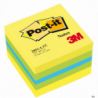 Post-It 3M Mini Kostka Samoprzylepna Cytrynowa 51x51mm 1x400 kart.