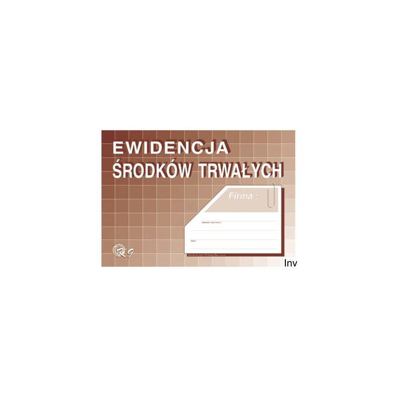 K09 Ewidencja środków trwałych A4 Michalczyk i Prokop