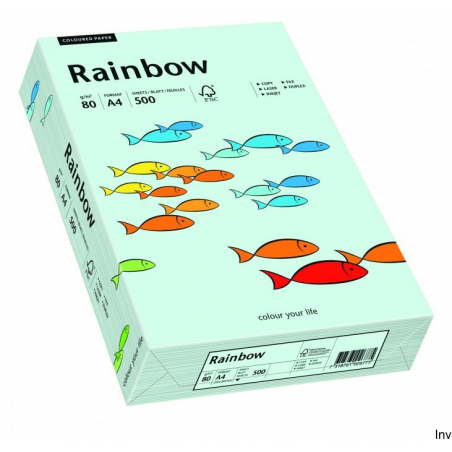 Papier ksero kolorowy Rainbow jasnoniebieski A4 80 g/m 500 arkuszy