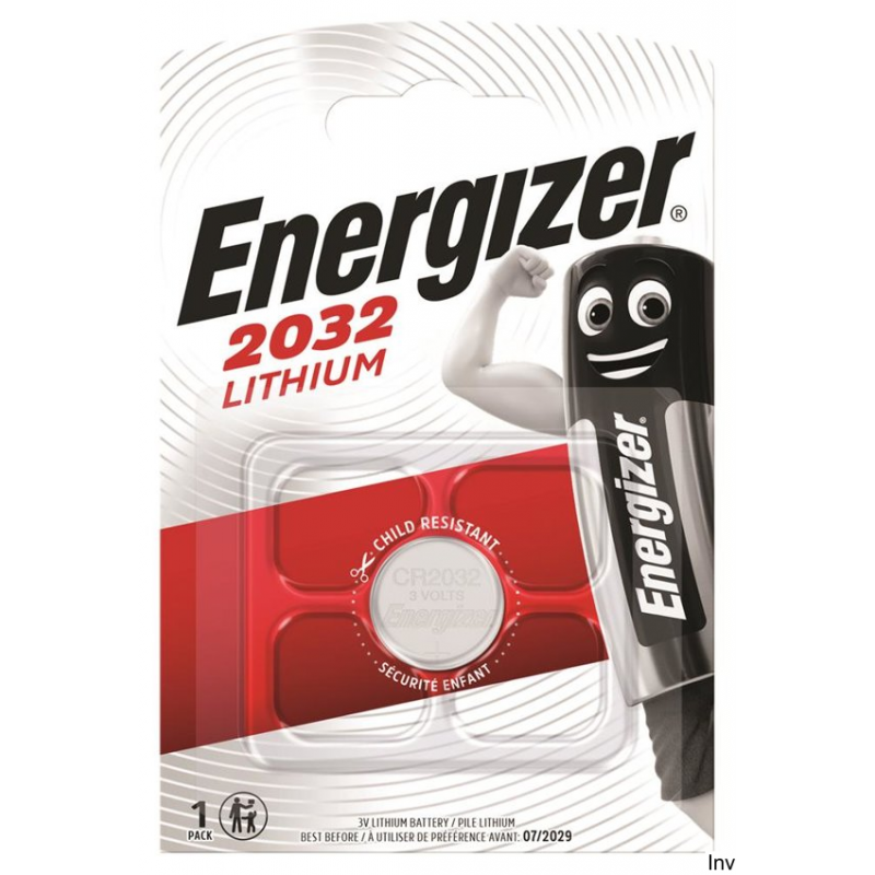Bateria litowa Energizer CR2032 3V do e-booków, gier, kalkulatorów i urządzeń elektronicznych