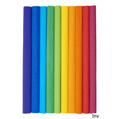 Bibuła marszczona Creatinio 50x200 mm żółta Top 2000