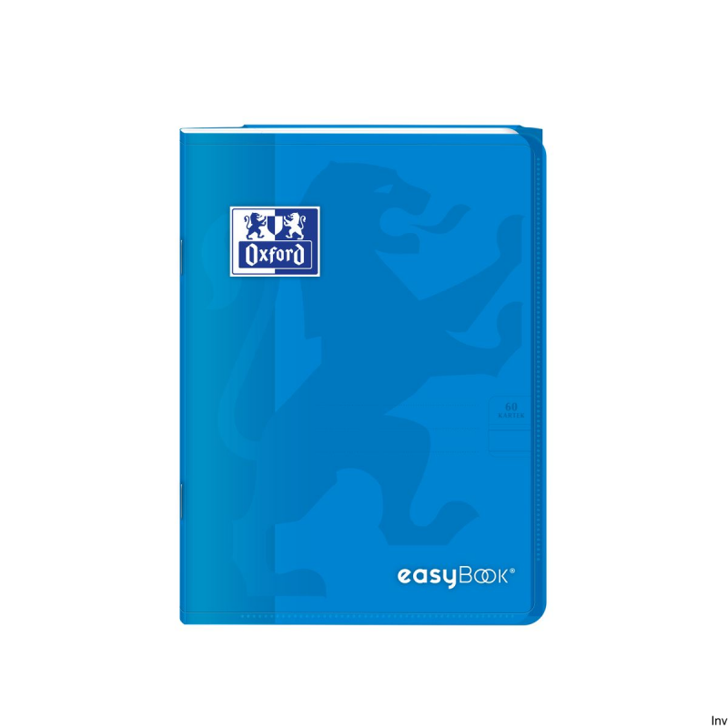 Zeszyt Oxford Easybook A5 60 kartek 90 g kolorowe oprawy z lwem