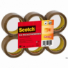 Taśma pakowa Scotch 3M akrylowa brązowa 50mm x 66m mocna cicha do magazynowania w różnych temperaturach