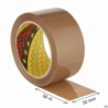 Taśma pakowa Scotch 3M akrylowa brązowa 50mm x 66m mocna cicha do magazynowania w różnych temperaturach
