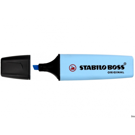 Zakreślacz STABILO BOSS Pastel niebieski breezy blue 70/112