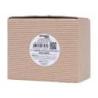 Świeca sojowa DONAU HOME, w szarym szkle, drewniana pokrywa i knot, Nature's Harmony, 200g