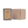 Świeca sojowa DONAU HOME, w szarym szkle, drewniana pokrywa i knot, Vineyard Secrets, 200g